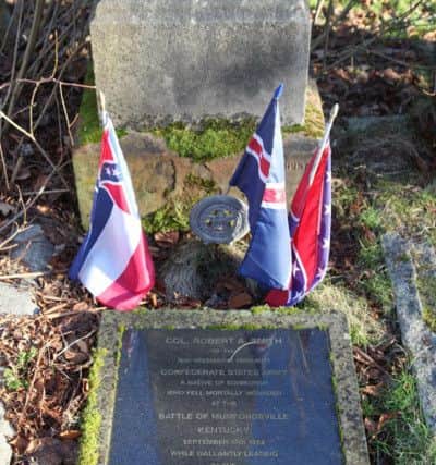 Colonel Robert Smiths memorial in Edinburghs Dean Cemetery (Photo: Stephen Millar)