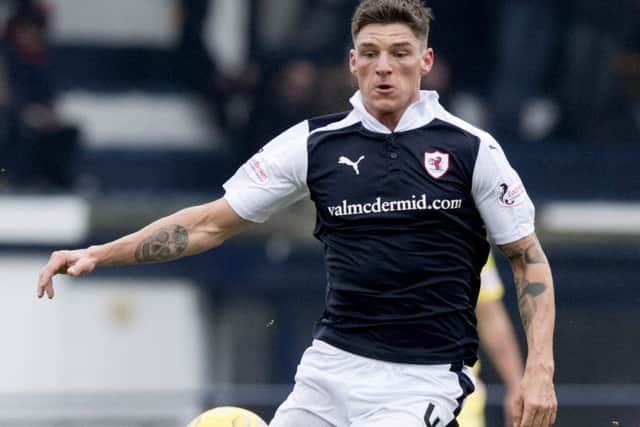 Ross Callachan in action for Raith Rovers against Hearts in the Scottish Cup last season. Picture: SNS