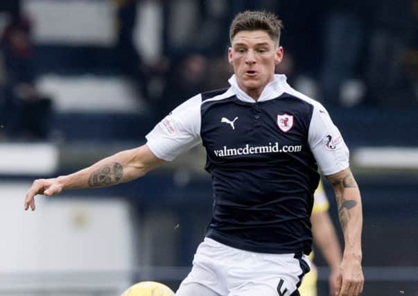 Ross Callachan in action for Raith Rovers against Hearts in the Scottish Cup last season. Picture: SNS