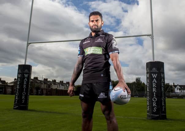 Glasgow Warriors have announced the re-signing of Niko Matawalu. Picture: Paul Devlin/SNS