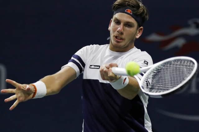 Cameron Norrie makes a return against Pablo Carreno Busta on his way to a second-round defeat in the US Open on Wednesday. Picture: AP Photo/Adam Hunger