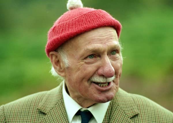 The Scottish rambler and writer Tom Weir. Allan Milligan.TSPL