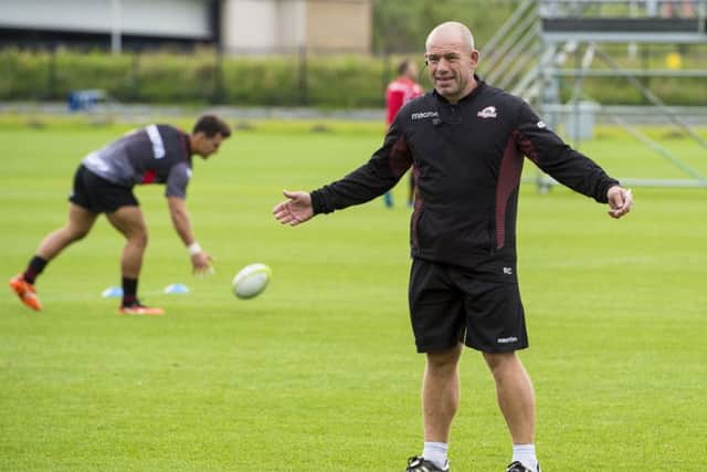 Edinburgh head coach Richard Cockerill. Picture: SNS/SRU