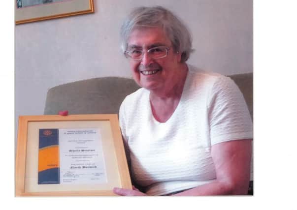 Sheila Sinclair, HR consultant, community council leader, charity volunteer, tireless worker