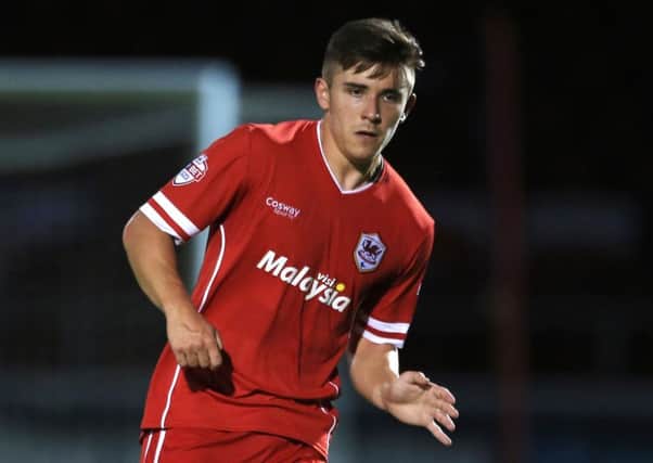 Declan John in action for Cardiff City, the club he has left for a year on loan at Rangers in the hope of first-team football. Picture: Nick Potts/PA
