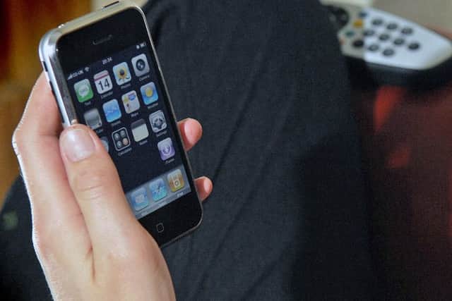 A new Apple phone is expected to be launched later this month. Picture: Ian Georgeson