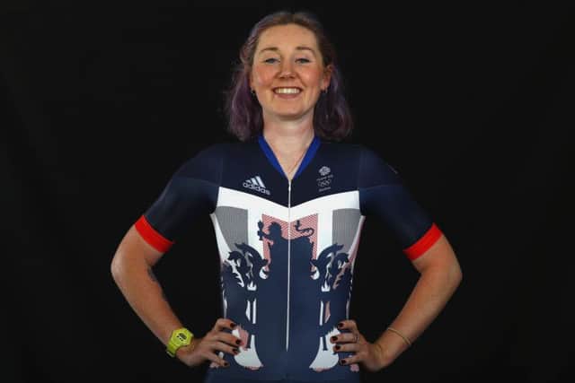 Milngavie's Katie Archibald, still only 23 years old, is backing the HSBC UK City Bike Ride in Edinburgh, with the aim of encouraging two million more Brits to get on their bikes by 2020. Picture: Bryn Lennon/Getty Images