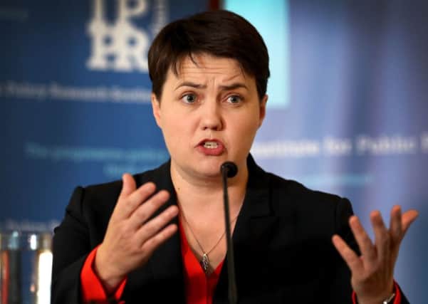 Scottish Conservative party leader Ruth Davidson was paid Â£3,000 for writing an essay. Picture: Jane Barlow/PA Wire