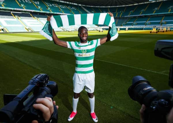 New Celtic signing Odsonne Edouard. Picture: Roddy Scott/SNS