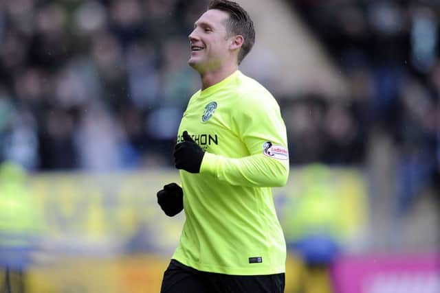 Kris Commons had a spell on loan at Hibs last season. Picture: Michael Gillen