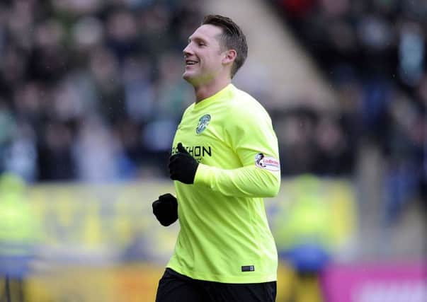 Kris Commons had a spell on loan at Hibs last season. Picture: Michael Gillen