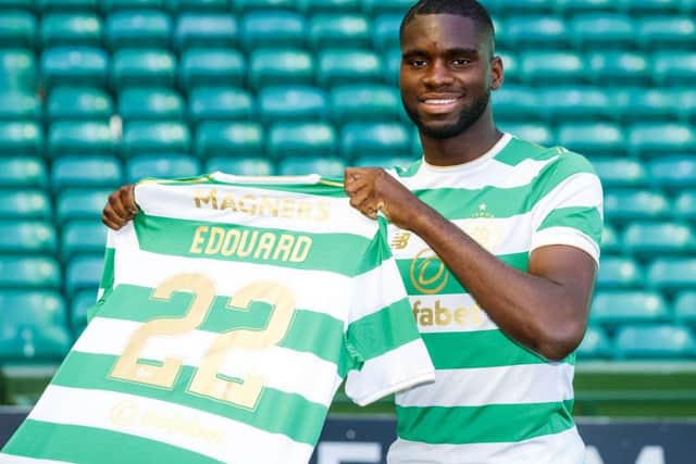 New Celtic signing Odsonne Edouard. Picture; SNS