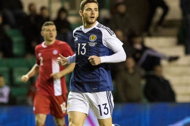 Andy Robertson in action for Scotland. Picture: SNS/Alan Harvey