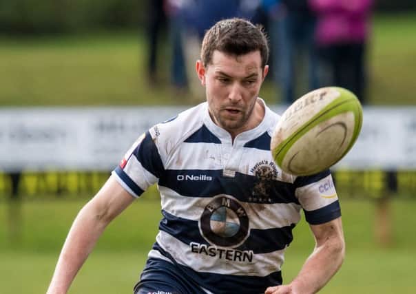 Charlie Simpson in action for Heriot's. Picture:Ross Parker/SNS