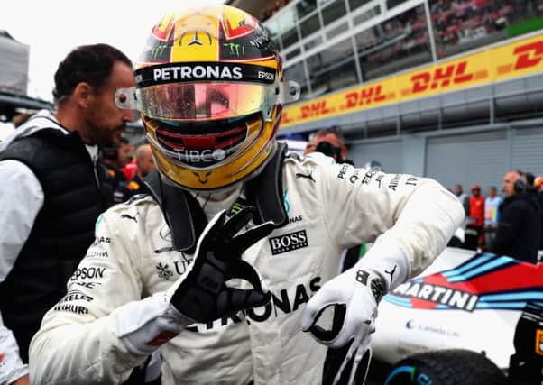 Lewis Hamilton is in pole position for todays Italian Grand Prix. Picture:  Mark Thompson/Getty Images