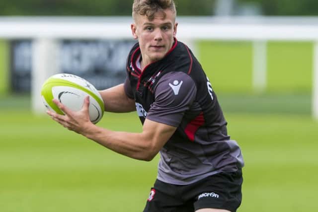Darcy Graham's try kept home hopes alive. Picture: Paul Devlin/SNS