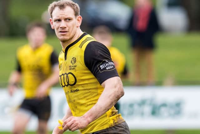 Fraser Thomson's hat-trick brought up his 100th try for Melrose. Picture: Ross Parker/SNS