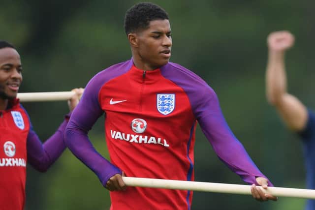 Marcus Rashford made a difference after coming on in Malta. Picture: Getty.