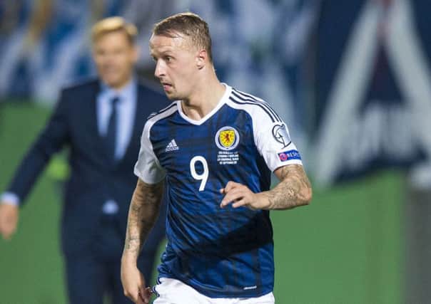 Leigh Griffiths is one of four Scotland playerscurrently  on a yellow card. Picture: SNS.