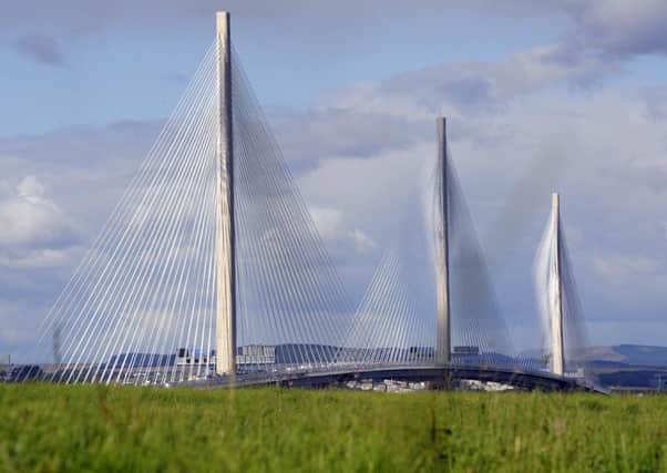 The Queensferry Crossing will be opened by the Queen. Picture: AFP/Getty Images