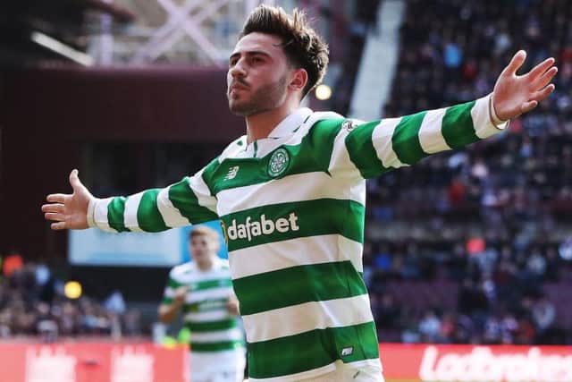 Patrick Roberts has returned to Celtic for a second loan spell. Picture: Getty Images