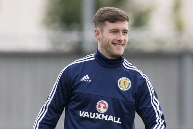 Anthony Ralston's self-belief has been boosted by training with Scotland's senior squad. Picture: SNS.