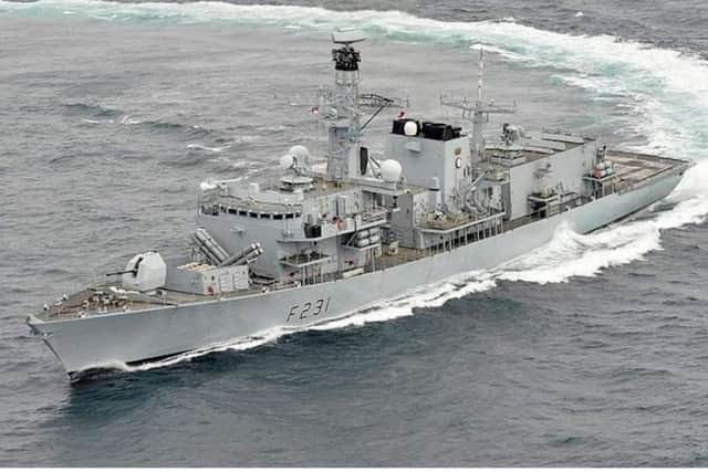 HMS Argyll. Picture: MBDA