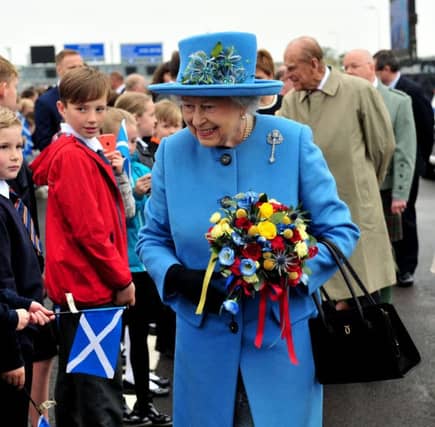 The Queen on her last official visit to Scotland. Picture: Lisa Ferguson