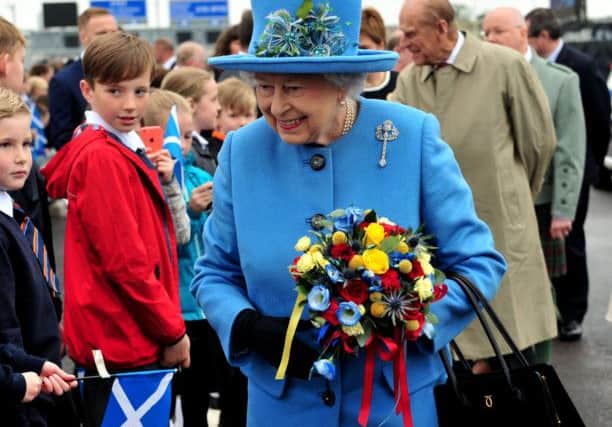 The Queen on her last official visit to Scotland. Picture: Lisa Ferguson