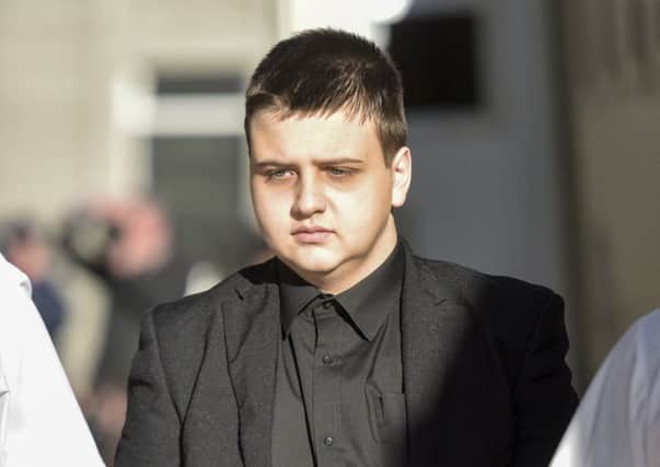Daniel Stroud arrives at the High Court in Aberdeen. Picture: SWNS