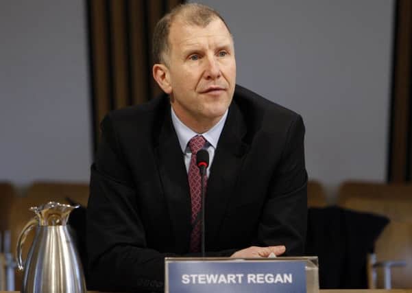Stewart Regan Scottish Football Association chief executive. Picture: Andrew Cowan/Scottish Parliament