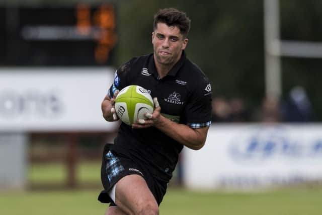 Adam Hastings will miss Glasgow's home clash with the Ospreys. Picture: SNS/SRU