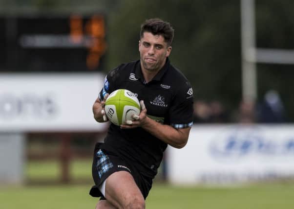 Adam Hastings will miss Glasgow's home clash with the Ospreys. Picture: SNS/SRU