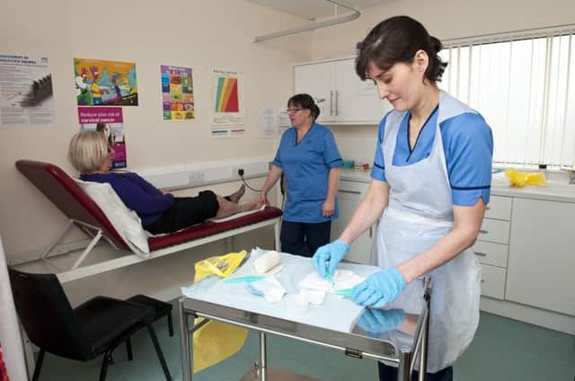 NHS Scotland Photo Library  Community Nurses in Balfron, Stirlingshire.  Picture by John Young / YoungMedia 2011