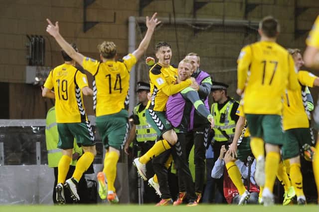 Scotland scraped a draw with Lithuania at Hampden in 2016 but won convincingly in Vilnius. Picture: Michael Gillen