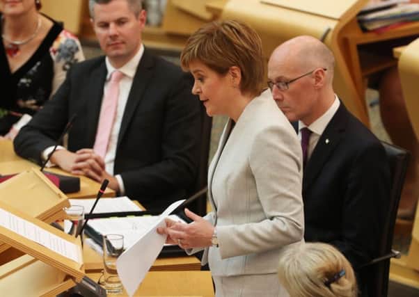 First Minister Nicola Sturgeon announces her Scottish Government's legislative programme for the coming year.