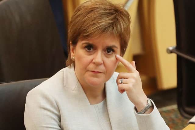 First Minister Nicola Sturgeon has fired back at Prime Minister Theresa May. Picture: Andrew Milligan/PA Wire
