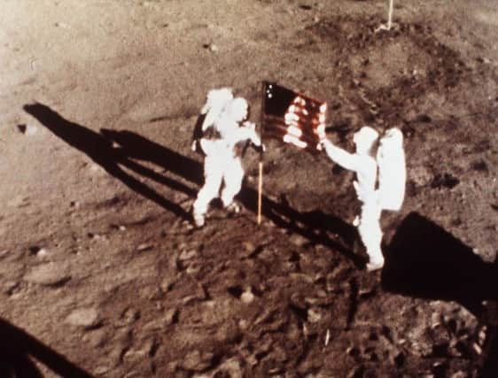 Did the moon landing really happen? Picture: AP