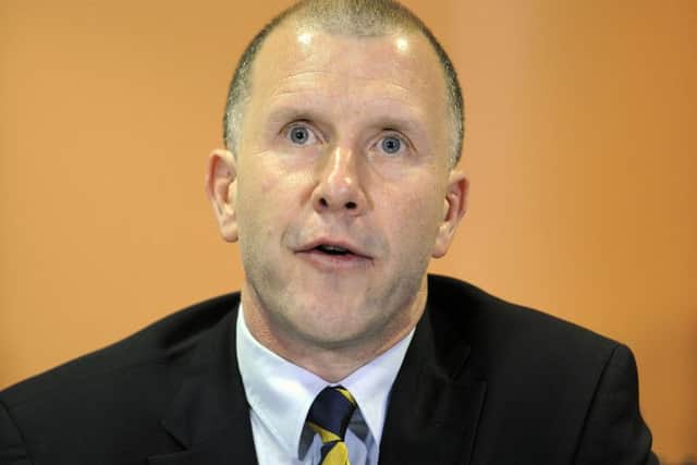 Stewart Regan was lambasted by fans on Twitter over the cost of Scotland tickets. Picture: John Devlin