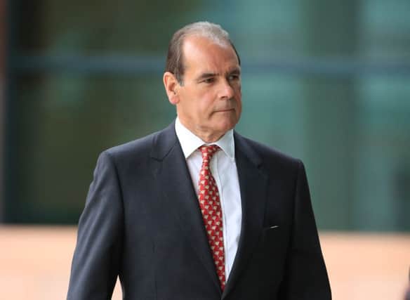 Former West Yorkshire and Merseyside chief constable Sir Norman Bettison arrives at court where he faces charges. Picture: PA