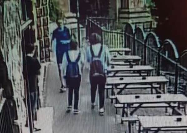A Glasgow jogger angered social media users after he shoved a boy as he ran past. Picture and video: Inn Deep Glasgow