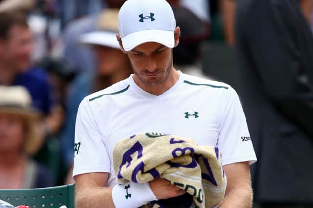 Andy Murray may be out of the top ten by the time he returns from his injury lay-off in 2018. Picture: Clive Brunskill/Getty Images