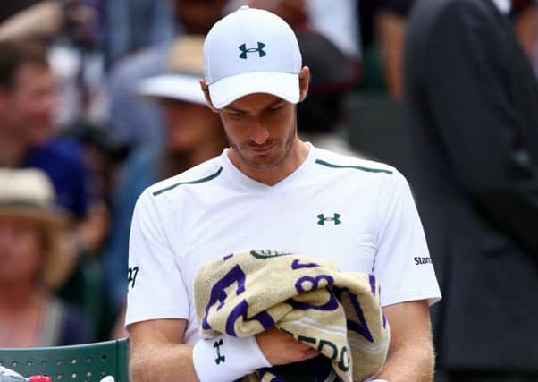 Andy Murray may be out of the top ten by the time he returns from his injury lay-off in 2018. Picture: Clive Brunskill/Getty Images