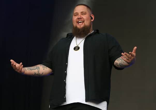 Rag 'n' Bone man on stage.Picture: Niall Carson/PA Wire
