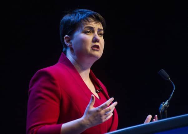 Scottish Tory leader Ruth Davidson. Picture: John Devlin