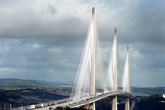 Corecut said working on the Queensferry Crossing demanded an 'immense effort'. Picture: Lisa Ferguson