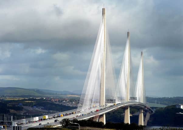 Corecut said working on the Queensferry Crossing demanded an 'immense effort'. Picture: Lisa Ferguson