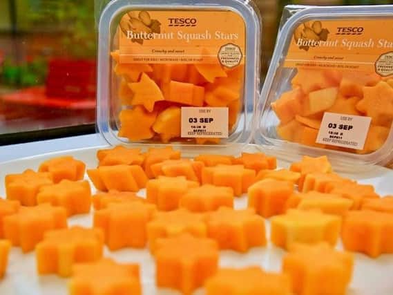 Butternut squash stars are first in the new range.