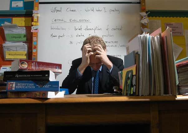 Fears have been raised over a teaching crisis. Picture TSPL