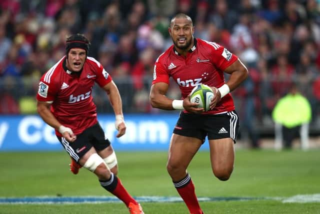 Ex-Crusaders centre Robbie Fruean will make his Edinburgh debut against Dragons on Friday night.  Picture: Martin Hunter/Getty Images